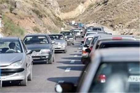 ترافیک در آزادراه های زنجان سنگین است
