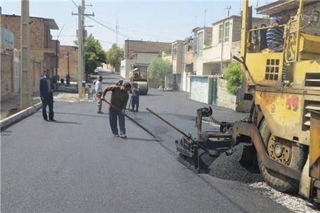 عملیات اجرایی 100 پروژه بهسازی معابر شهر اردبیل آغاز شد