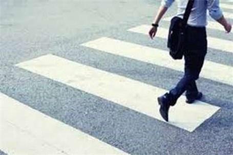 عابران پیاده در 31 درصد تصادفات درون شهرها نقش دارند