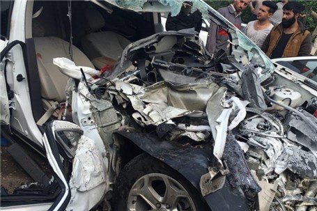 تصادف در محور قائمیه - نورآباد فارس پنج کشته برجای نهاد