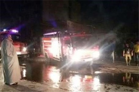 آتش سوزی خودرو سواری روی پل سید خندان تهران مهار شد
