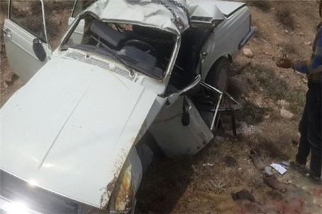 واژگونی خودرو در فارس