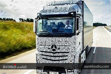 انقلاب حمل و نقل با کامیون‌ بی‌سرنشین+عکس