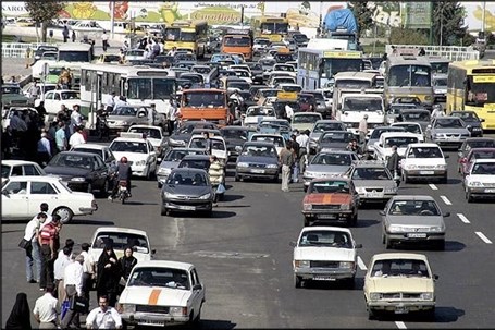 ترافیک نیمه‌سنگین در آزادراه کرج ـ تهران