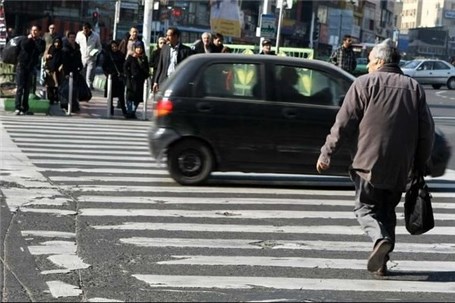 «عابرین پیاده» سومین عامل تشدید ترافیک در معابر