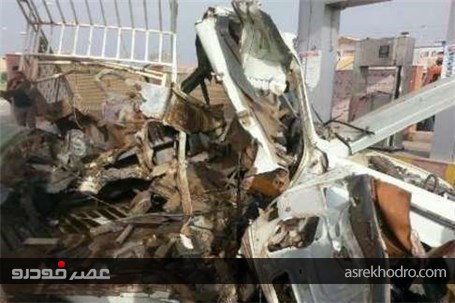 تصاویر انفجار در جایگاه سی ان جی در خوزستان