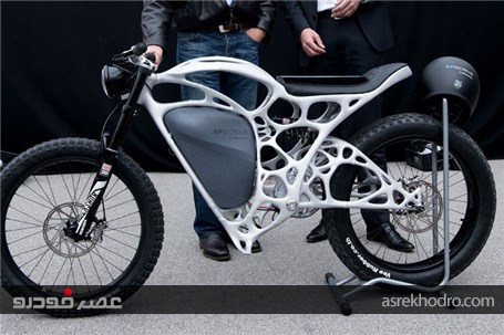 ایرباس با چاپ سه بعدی موتورسیکلت ساخت+تصاویر