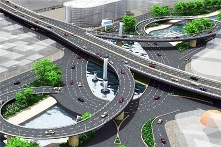 افتتاح بزرگترین پل روگذر اردبیل در ۲ مرحله