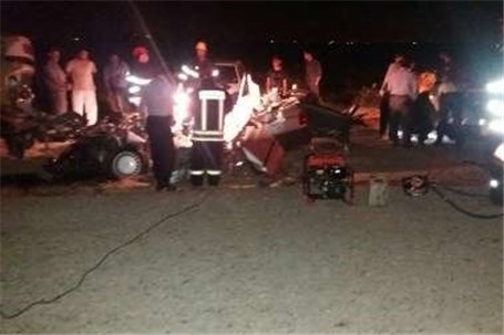 تصادف مرگبار در جاده چرمشهر ورامین پنج تن را به کام مرگ فرستاد