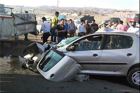 برخورد دو خودرو در محور فسا - داراب یک کشته داشت