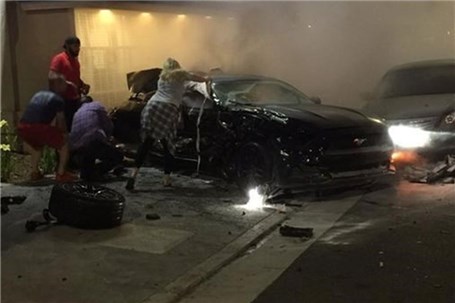 ۳ کشته و ۵ زخمی در تصادف منجر به آتش‌سوزی در لس‌آنجلس
