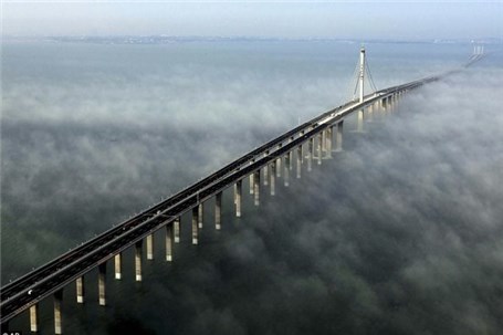 طویل‌ترین پل‌ دریایی دنیا ساخته‌شد