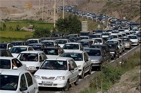 ترافیک سنگین در محور قوچان به مشهد