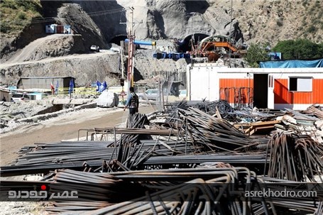 روند ساخت آزادراه تهران- شمال