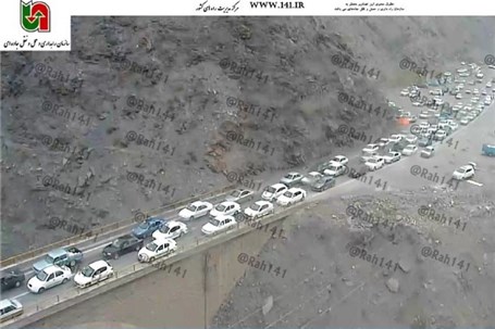 ترافیک سنگین در محورهای کندوان ،هراز و رشت-قزوین