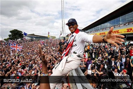 تصاویری از مسابقه فرمول یک انگلیس‎