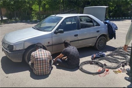 سارقان اجناس درون خودرو در فسا و شیراز دستگیر شدند