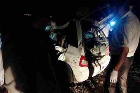 تصادف 3 خودرو در کمربندی غربی کرمانشاه