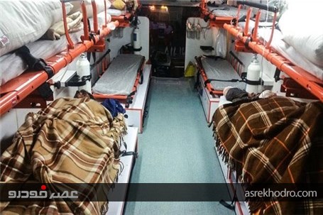 تصادف اتوبوس در محور کرج - چالوس با تیر چراغ برق / 16 کشته و 12 زخمی