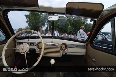 رژه اتومبیل‌های کلاسیک در روسیه + عکس
