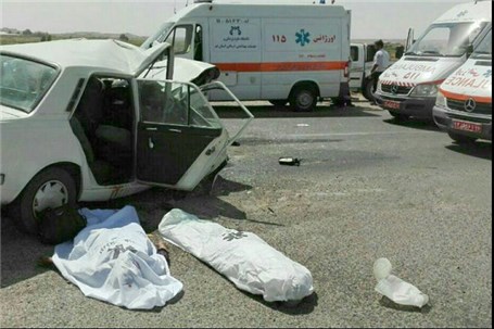 تصادف در محور نورآباد - هرسین دو کشته بر جای گذاشت