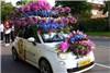 تزئین خودرو با گل در هلند + عکس