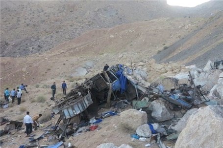 واژگونی مرگبار مینی‌بوس در محور قزوین - تهران