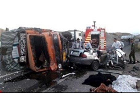 تصادف در جاده های زنجان سه کشته و مصدوم بر جای گذاشت