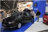 بازدید روس ها از غرفه ایران خودرو در نمایشگاه مسکو