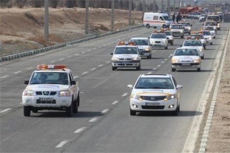 خودروهای امدادی در استان همدان به سامانه های ردیاب مجهز شدند