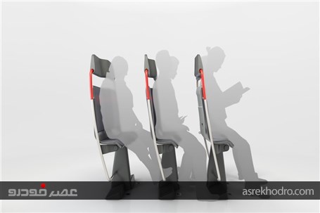 طراحی یک صندلی جدید برای اتوبوسها و مترو در انگلیس+تصاویر