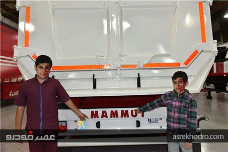 گزارش تصویری از حضور گرو صنعتی ماموت در نمایشگاه خودرو تبریز