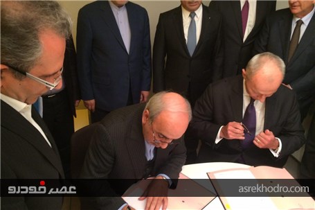 گزارش تصویری امضای قرارداد همکاری رنو-نیسان و ایران