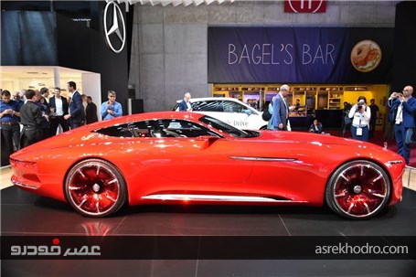 گزارش تصویری از مرسدس بنز-میباخ 6 مفهومی در نمایشگاه خودرو پاریس 2016