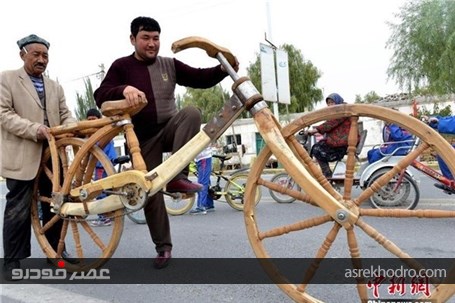 دوچرخه چوبی شگفت‌انگیز +تصاویر