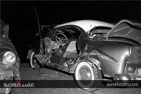 عکس های دیده نشده از تصادف های سال 1950