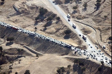 ممنوعیت تردد کامیون در محور هراز تا بامداد روز پنجم آبان