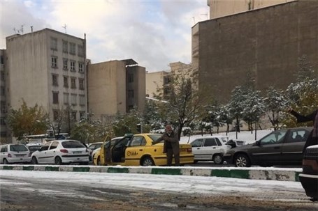 اعلام نقاط یخ‌زده معابر تهران از سوی راهور به شهرداری