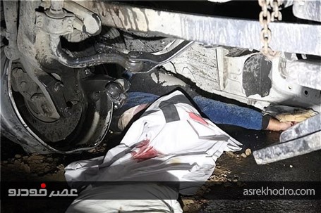 واژگونی مرگبار تریلی ترکیه‌ای در بزرگراه فتح + عکس