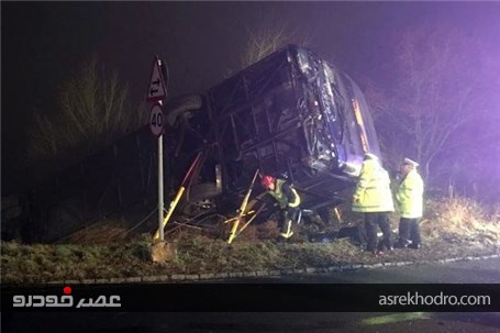 راننده این اتوبوس مانع از قربانی شدن مسافرانش شد + گزارش تصویری