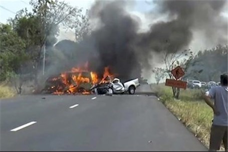 تصادف در محور پیرانشهر- سردشت 3 کشته برجا گذاشت