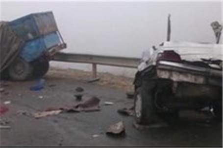تصادف در جاده داودآباد به اراک 3 کشته برجای گذاشت
