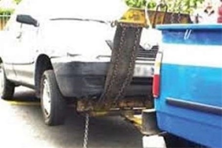 خودروبرها برای حمل ماشین به پارکینگ های گرگان مجهز به چرخ گیر شدند