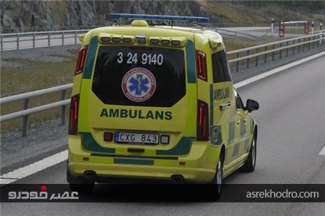 راهکار جدید آمبولانس‌های سوئد برای کنار زدن خودروهای مزاحم