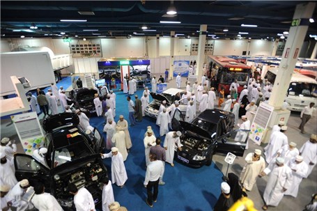 نمایش محصولات ایران خودرو در عمان