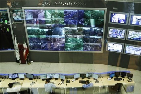 فعالیت شیفت سوم کنترل ترافیک در شیراز