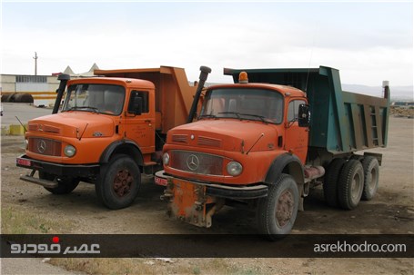 کامیون‌های دیزلی فرسوده همچنان در حال تردد در تهران