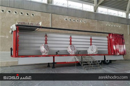 گزارش تصویری از آماده سازی غرفه های نمایشگاه خودرو تهران