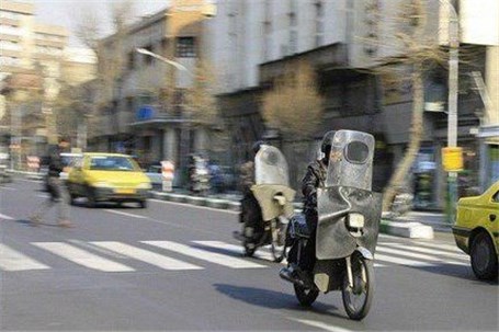 راکبان موتورسیکلت سرعت مطمئنه و فاصله طولی را رعایت کنند
