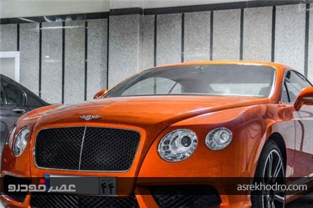 اتومبیل گران قیمت در خیابان‌های تهران